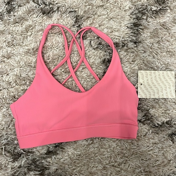 Allfenix sports bra. Pink. Size xs. New with tags.